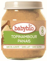 Sốt nghiền củ cúc vu và cải bắp từ 6 tháng tuổi không chứa gluten hữu cơ 130 g BABYBIO